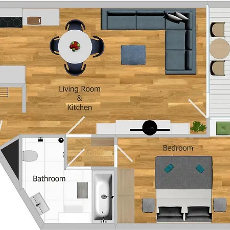 Panorama Oasis - Free Parking On Site - Air Con - Biz Wifi - Netflix *